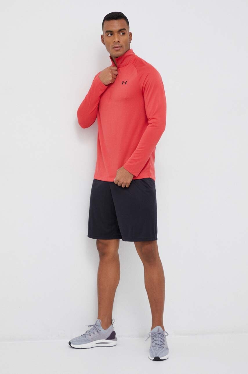 Φούτερ προπόνησης Under Armour Tech 2.0 χρώμα: κόκκινο φωτογραφία