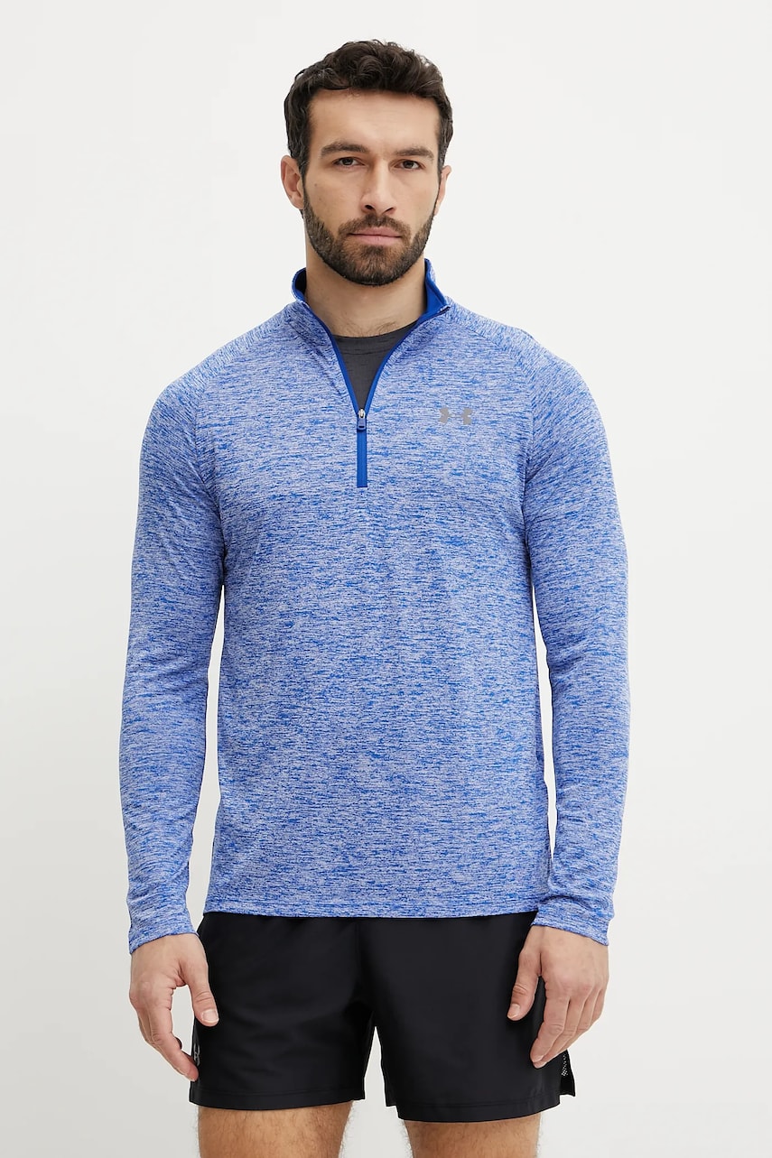 Under Armour hanorac de antrenament Tech 2.0 culoarea negru, melanj, 1328495 Under Armour hanorac de antrenament Tech 2.0 culoarea negru, melanj, 1328495