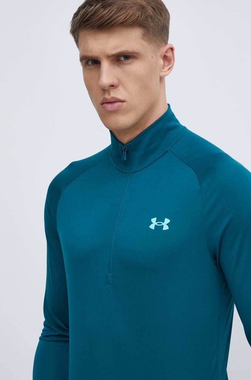 Φούτερ προπόνησης Under Armour Tech 2.0 χρώμα: πράσινο φωτογραφία