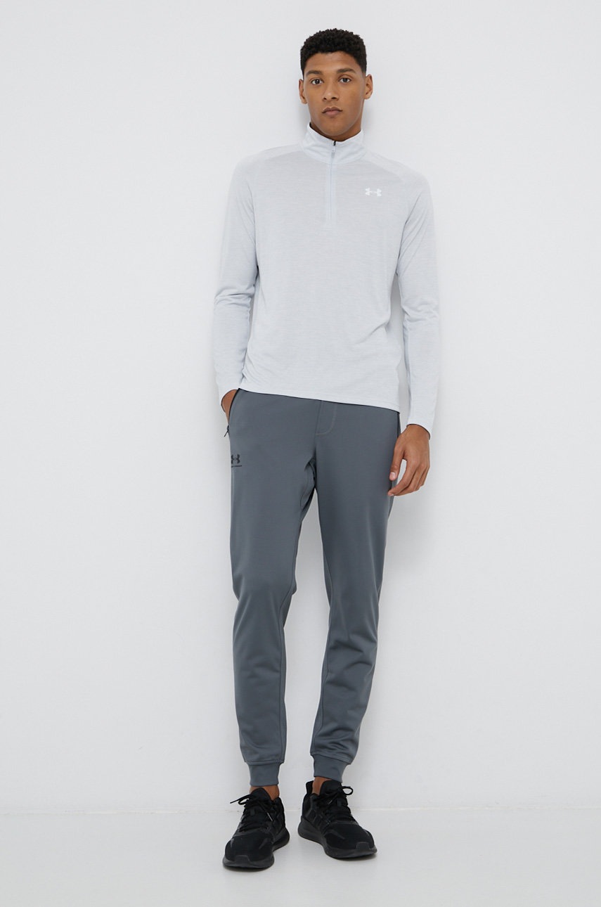 Φούτερ προπόνησης Under Armour Tech 2.0 χρώμα: γκρι φωτογραφία