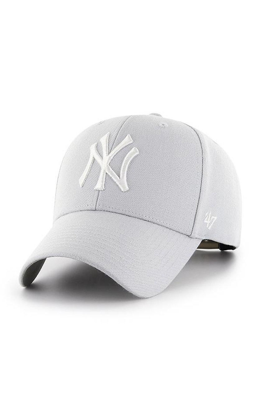 

47 brand - Шапка MLB New York Yankees, Сив