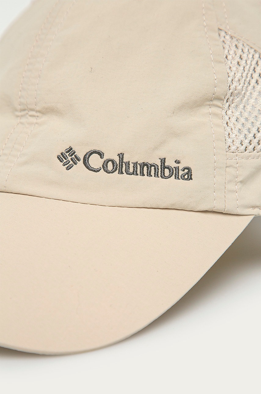 

Кепка Columbia колір жовтий з принтом