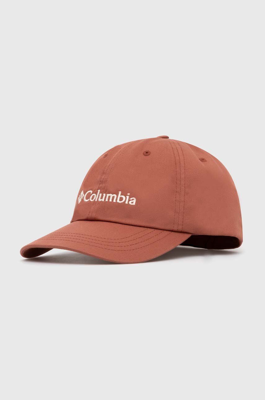 Columbia șapcă ROC II culoarea portocaliu, cu imprimeu 1766611