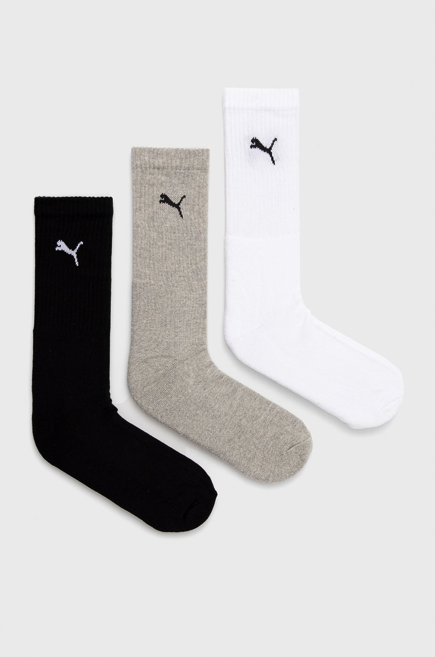 

Чорапи Puma 906656 мъжки в сиво, Сив