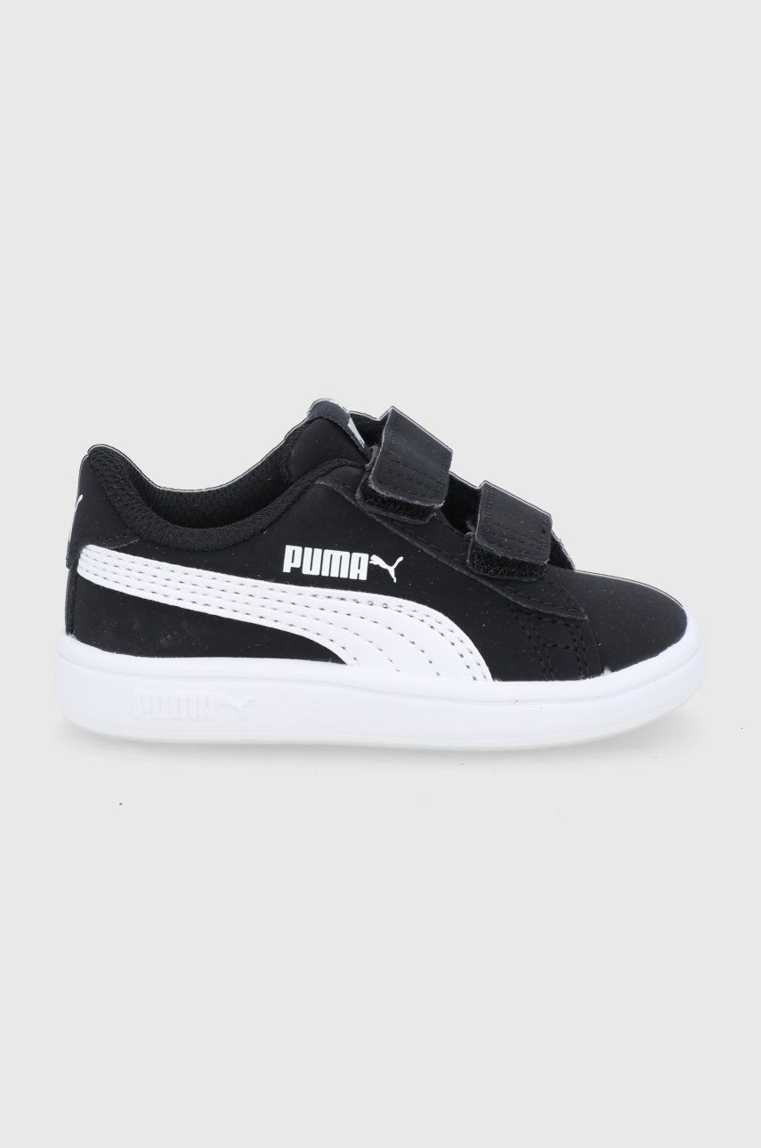 Puma Pantofi copii Smash v2 Buck V Inf 365184 culoarea negru