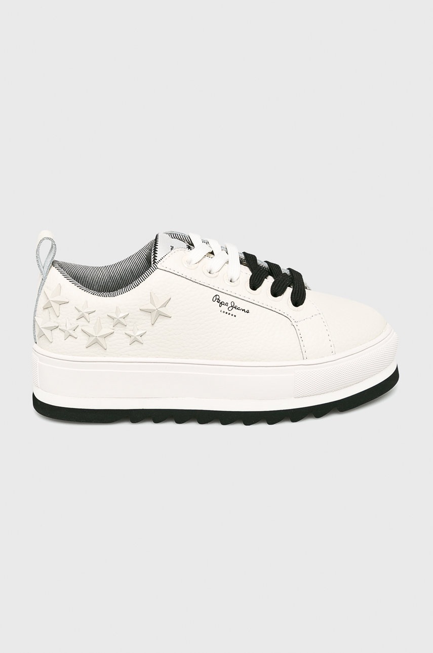 

Pepe Jeans - Обувки Otawa Studs, Бял