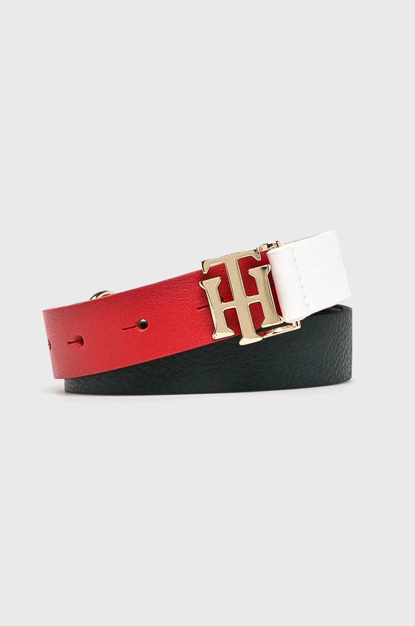 

Tommy Hilfiger - Кожен колан, Червен
