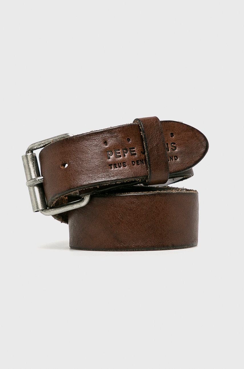 Pepe Jeans - Curea de piele Moreto