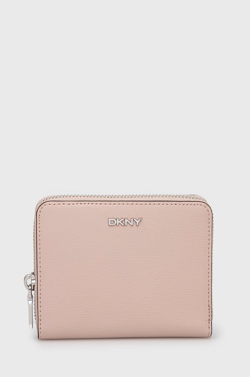 

Портфейл Dkny дамски в розово, Розов