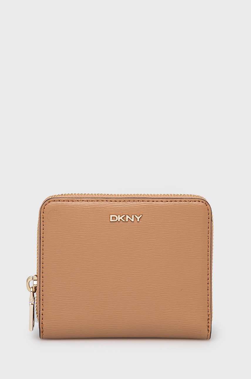 

Портфейл Dkny дамски в кафяво, Кафяв