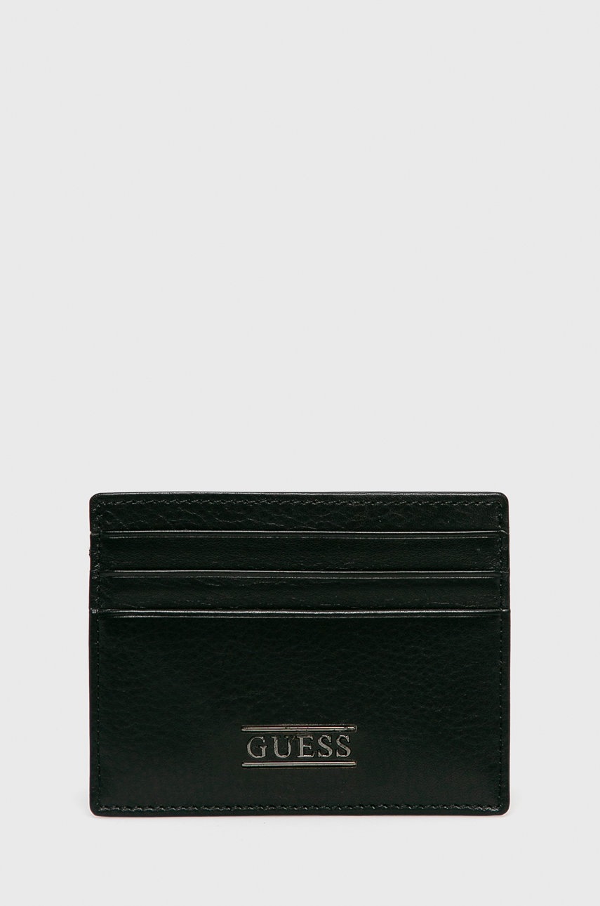 

Guess Jeans - Кожен портфейл, Черен