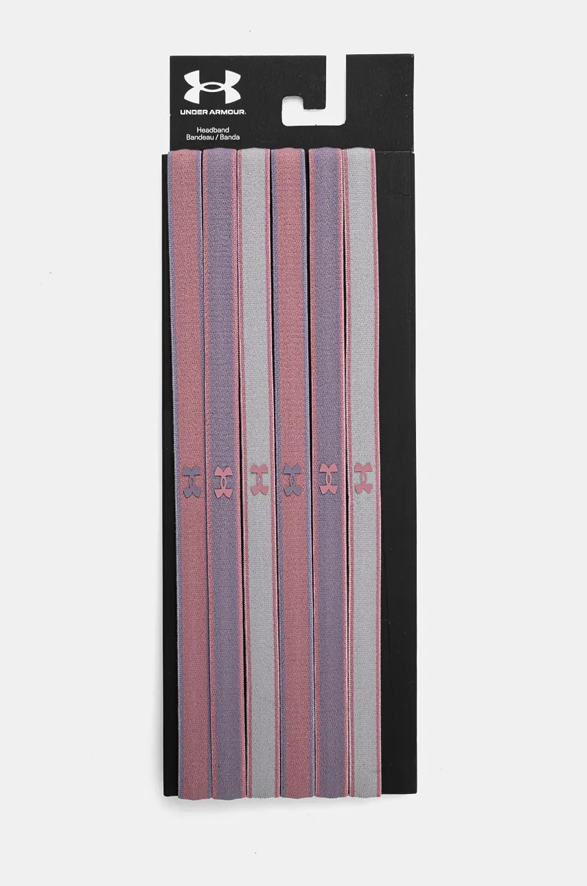 Under Armour bentite pentru cap 6-pack culoarea roz