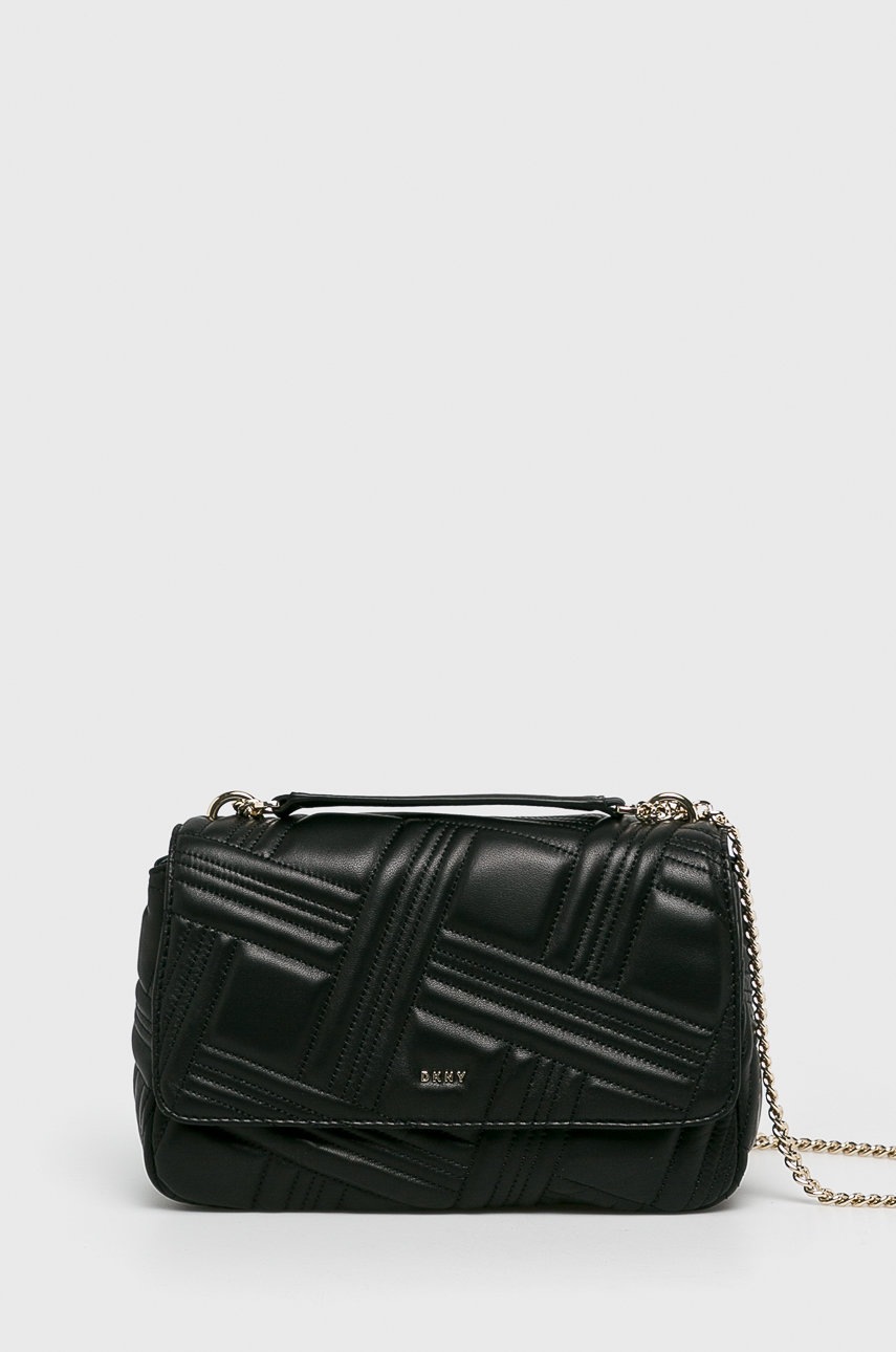 

Dkny - Кожена чанта, Черен