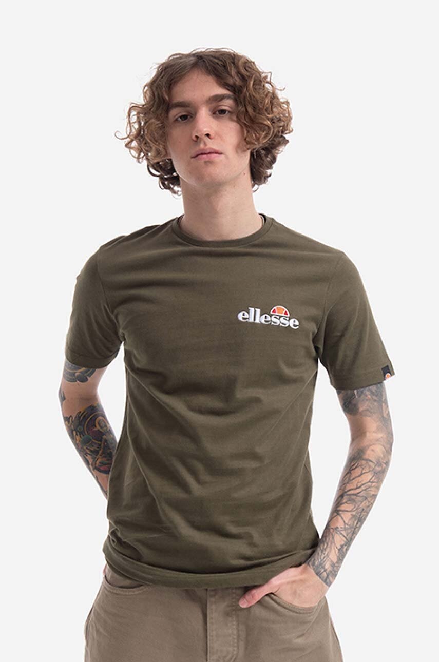 

Футболка Ellesse чоловічий колір синій з аплікацією