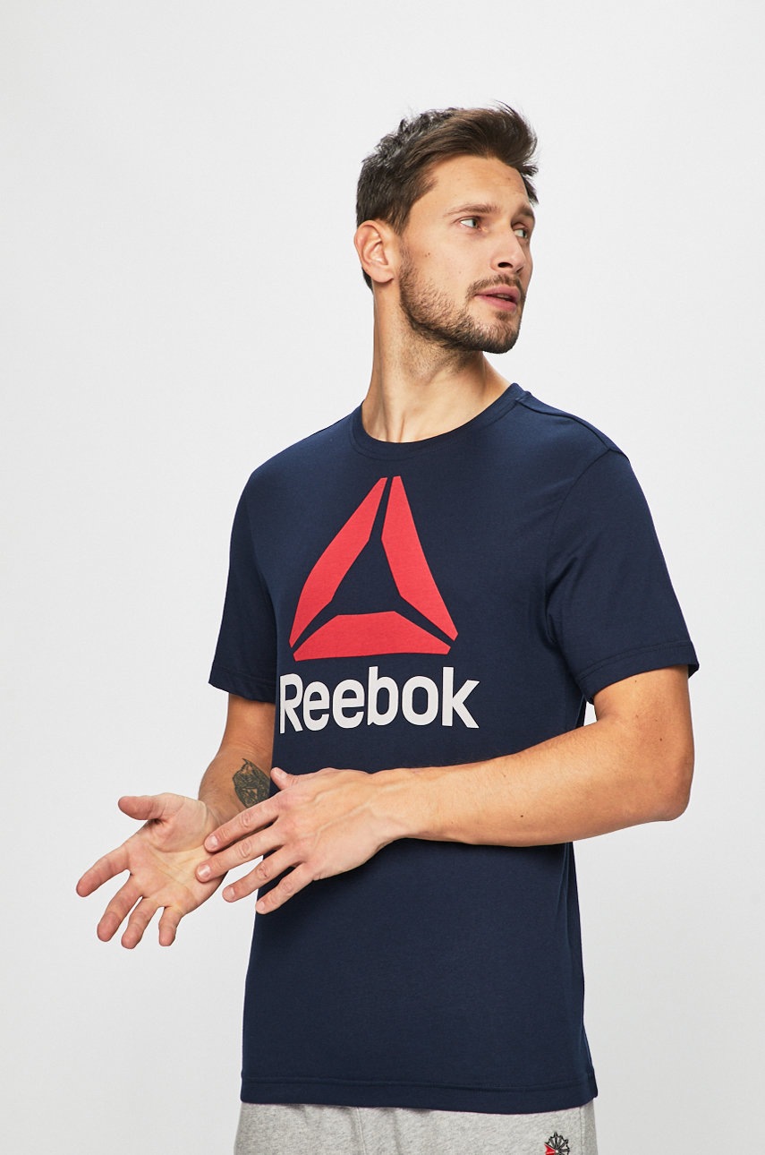 

Reebok - Тениска, Тъмносин