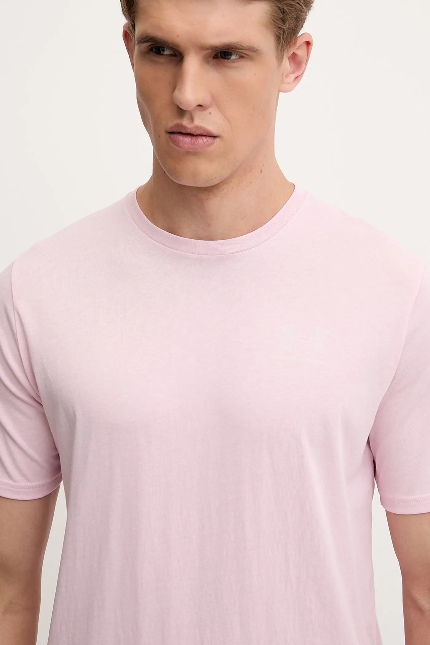 Μπλουζάκι Under Armour SPORTSTYLE LEFT CHEST χρώμα: μπορντό, 1326799 φωτογραφία