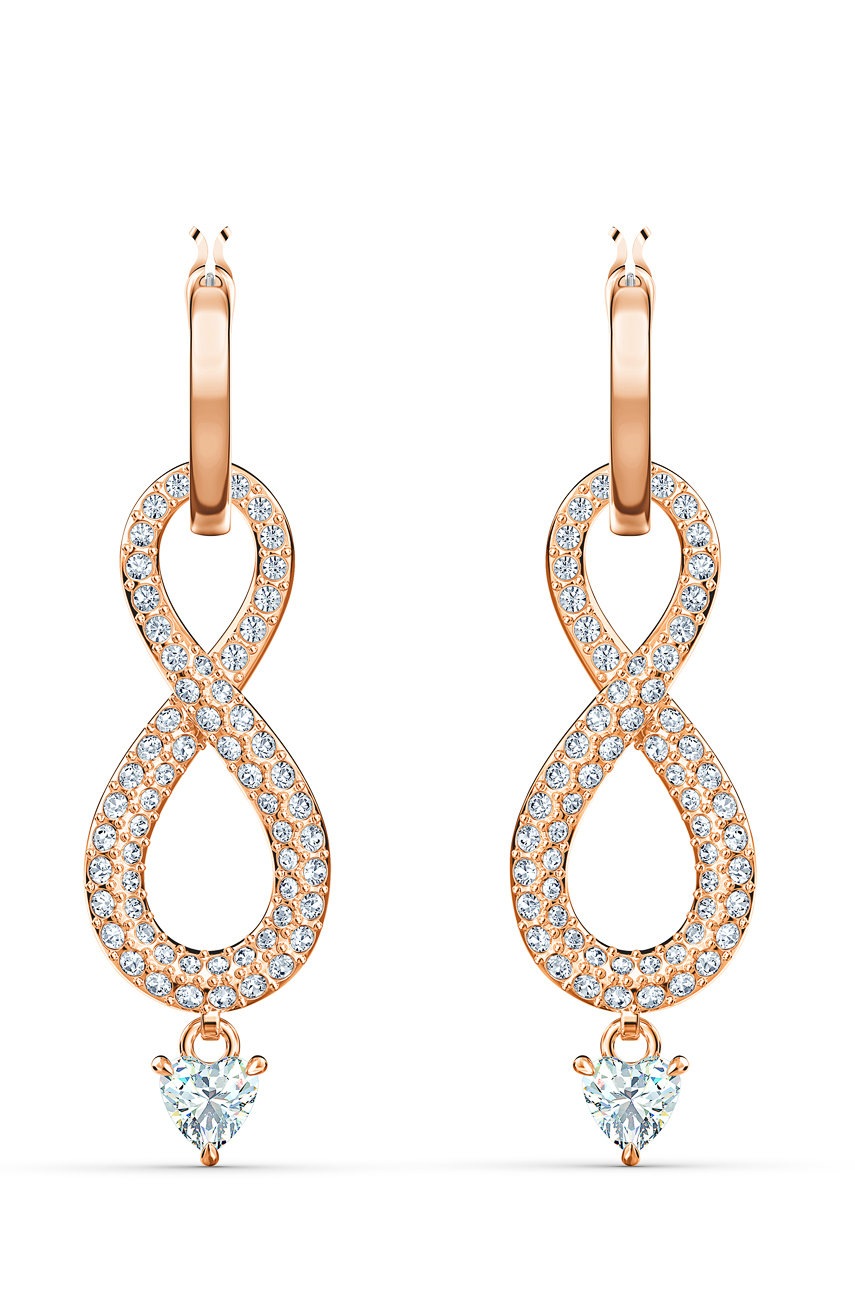 

Swarovski - Обици Infinity, Злато