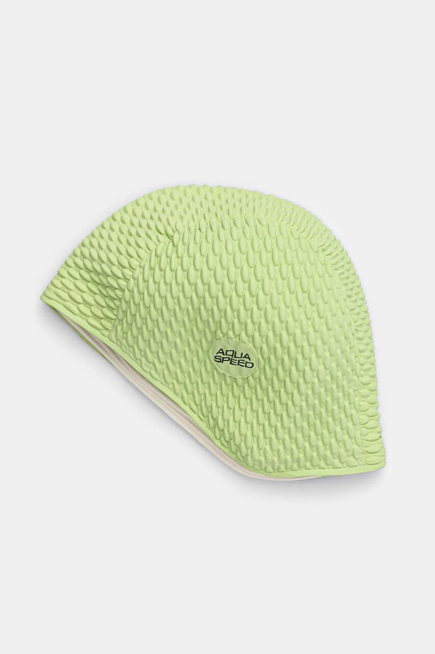 Levně Plavecká čepice Aqua Speed zelená barva