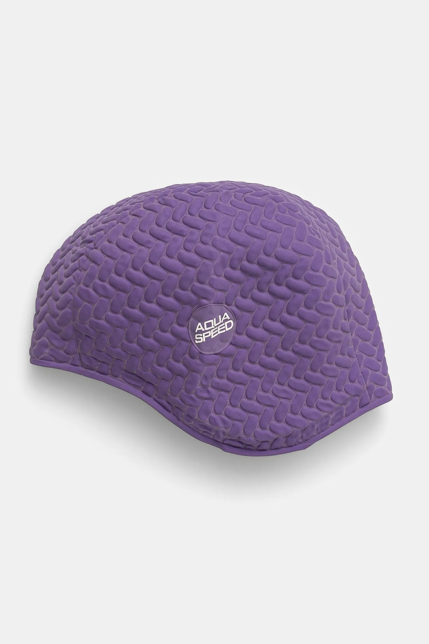 Plavecká čepice Aqua Speed Bombastic Tic-Tac fialová barva, BOMBASTIC TIC-TAC
