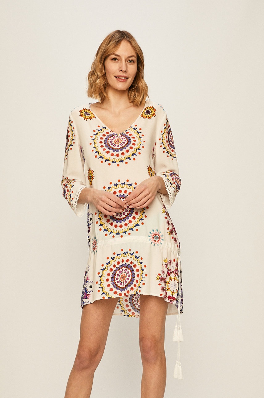 

Desigual - Пляжное платье, Белый