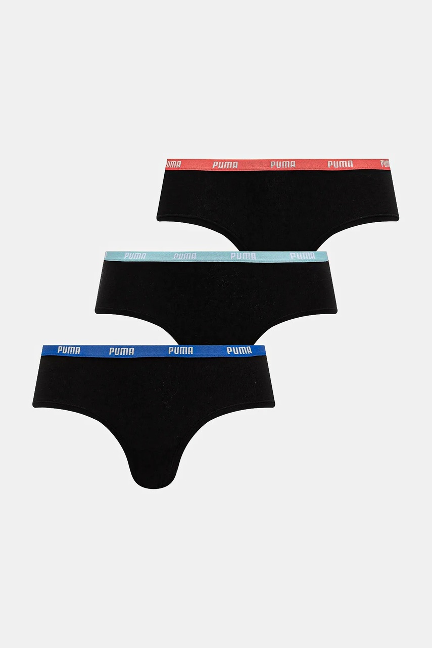 

Бикини Puma (3 чифта) 907592, Черен