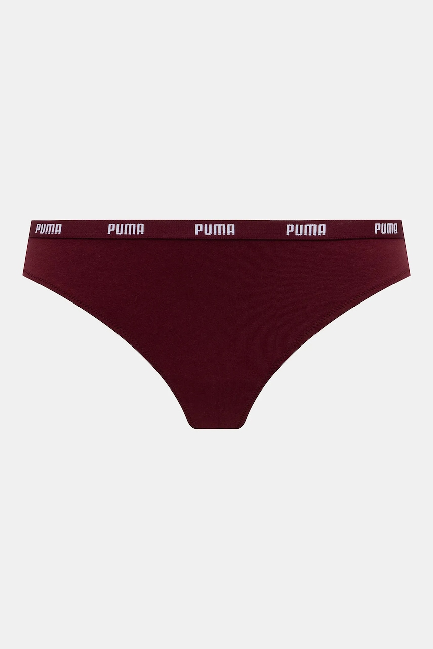 Puma tangá dámske bavlnené s elastanom 3-pak