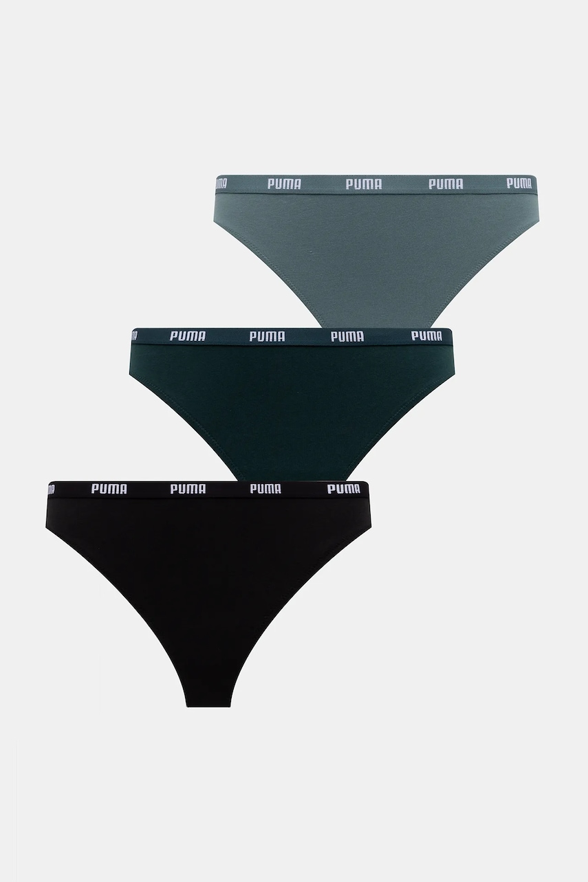 

Прашки Puma (3 броя) в черно 907590, Зелен