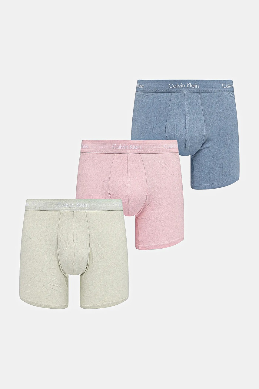 Calvin Klein Underwear boxeralsó 3 db rózsaszín, férfi, 000NB1770A akciós termékkép 1