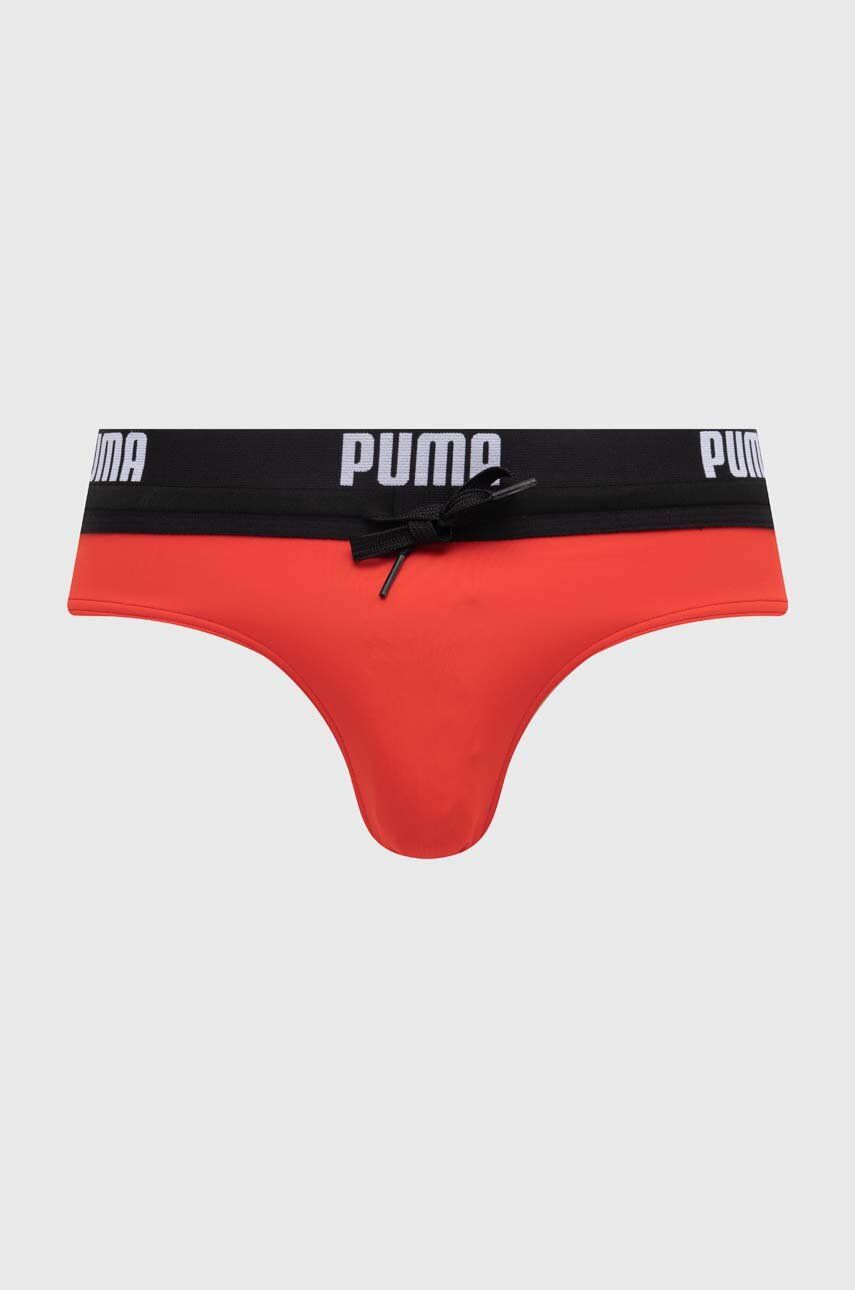 Puma costum de baie (3-pack) 907655 culoarea roșu 907655