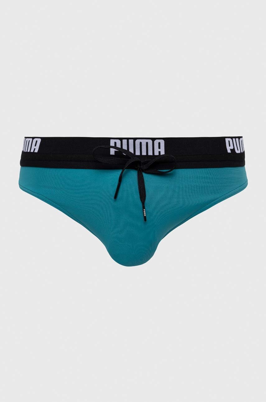 

Плавки Puma колір зелений