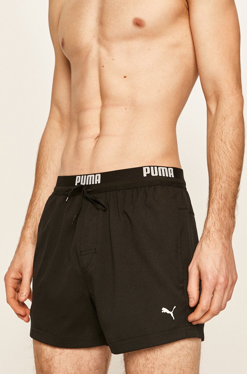 Puma pantaloni scurti de baie culoarea negru 907659