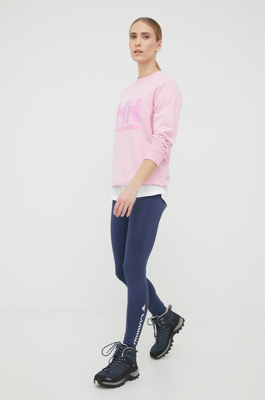 

Кофта Helly Hansen женская цвет розовый с принтом