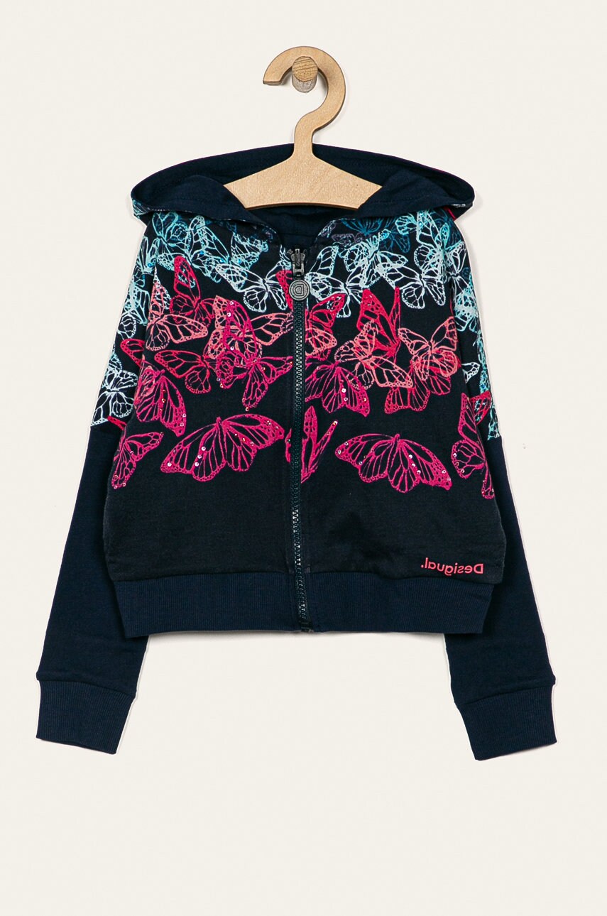 Desigual - bluza cu doua fete copii 104-164 cm