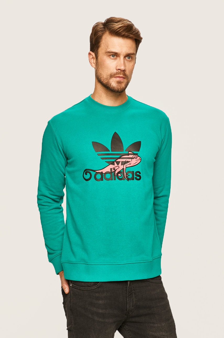 

adidas Originals - Суичър, Зелен
