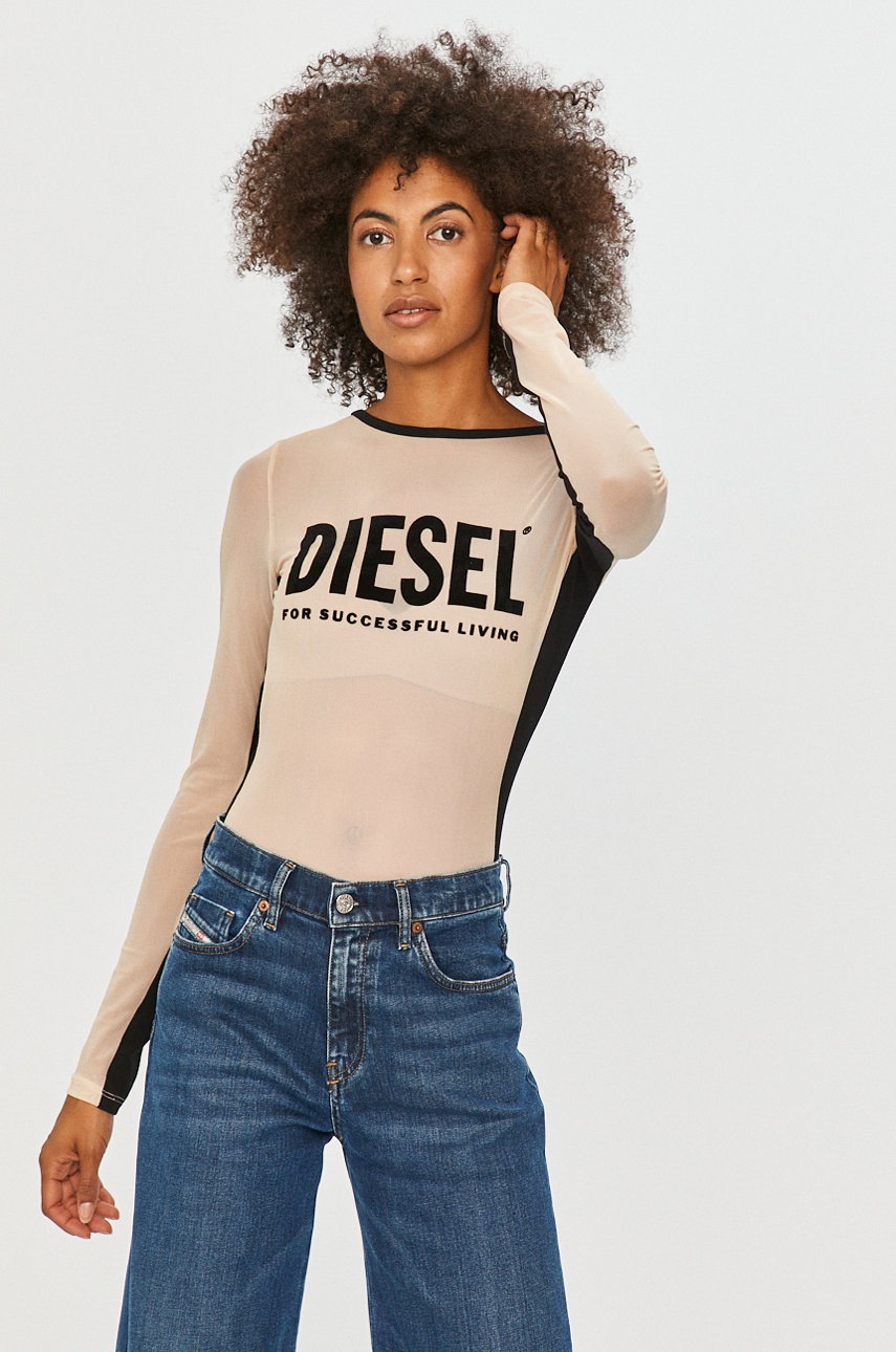

Diesel - Лонгслив, Бежевый