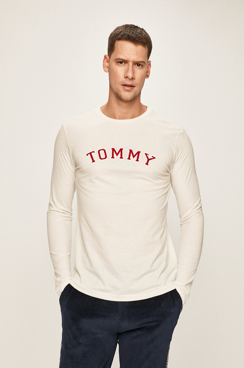 

Tommy Hilfiger - Блуза с дълъг ръкав, Бял