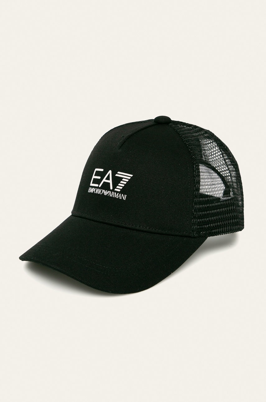 

EA7 Emporio Armani - Шапка, Черен