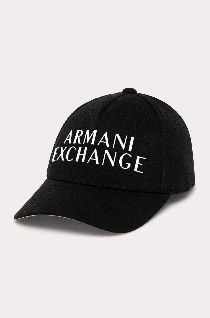

Armani Exchange - Шапка, Черен