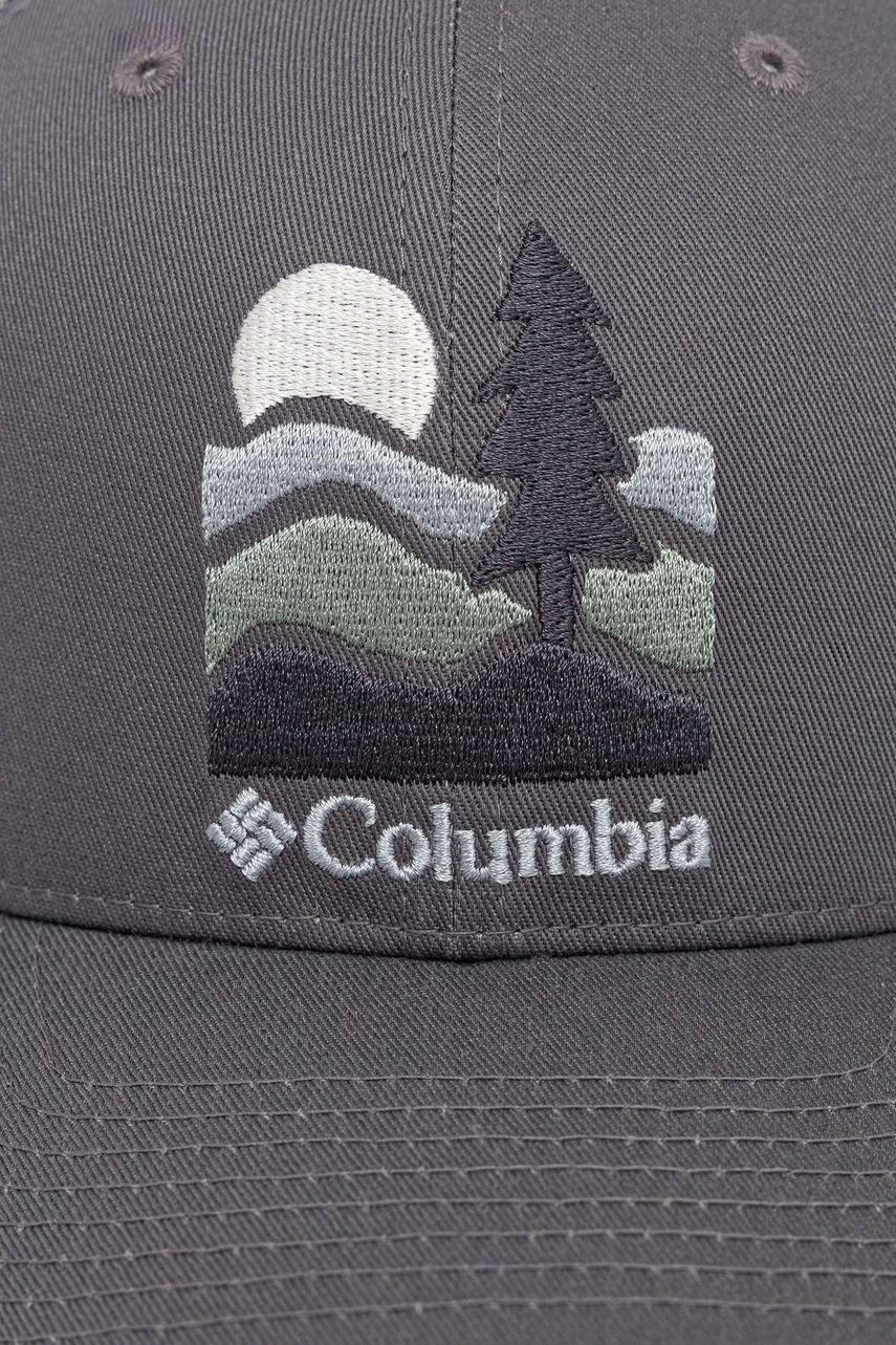 Шапка Columbia цвет серый однотонная 1652541