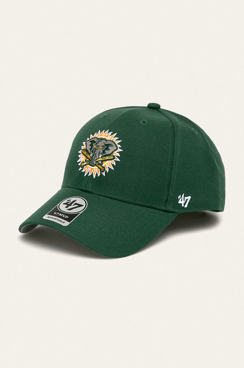 Levně 47brand - Čepice MLB Oakland Athletics