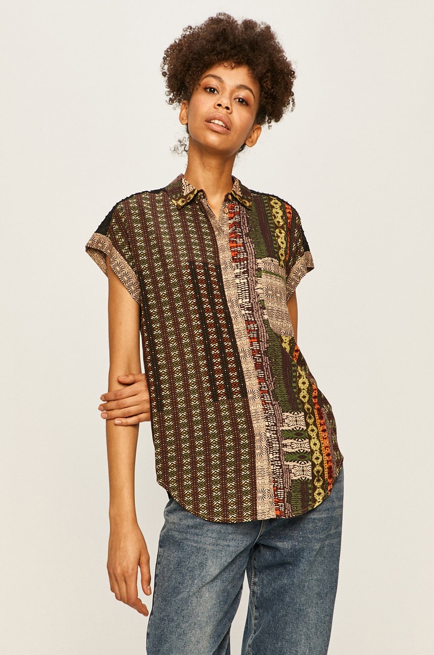 

Desigual - Рубашка, Зелёный