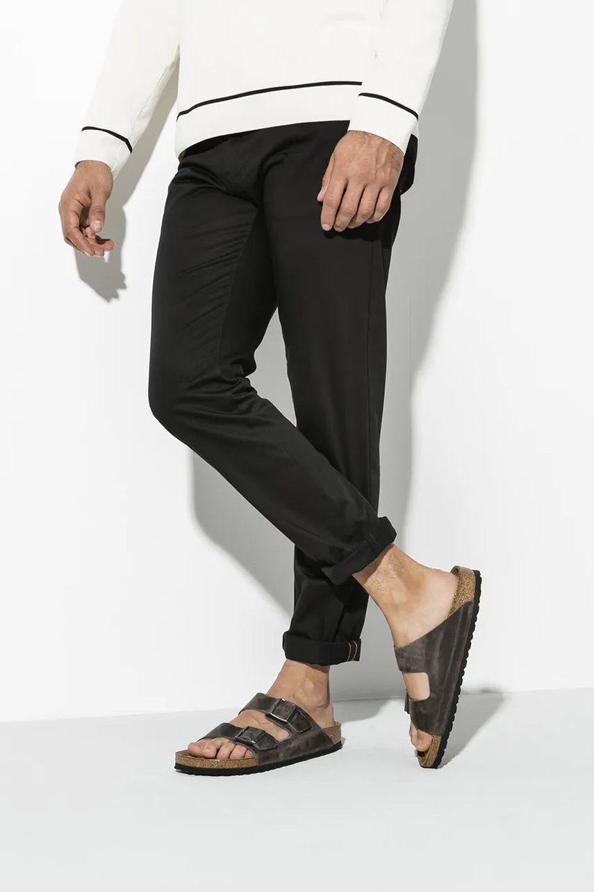 Kožené pantofle Birkenstock Arizona FL SFB (obrázek 8)