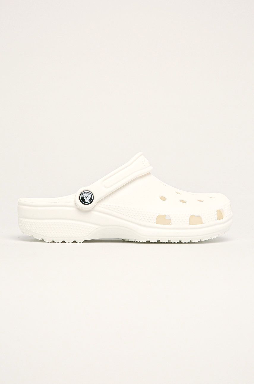 Crocs papuci Classic culoarea alb, 10001