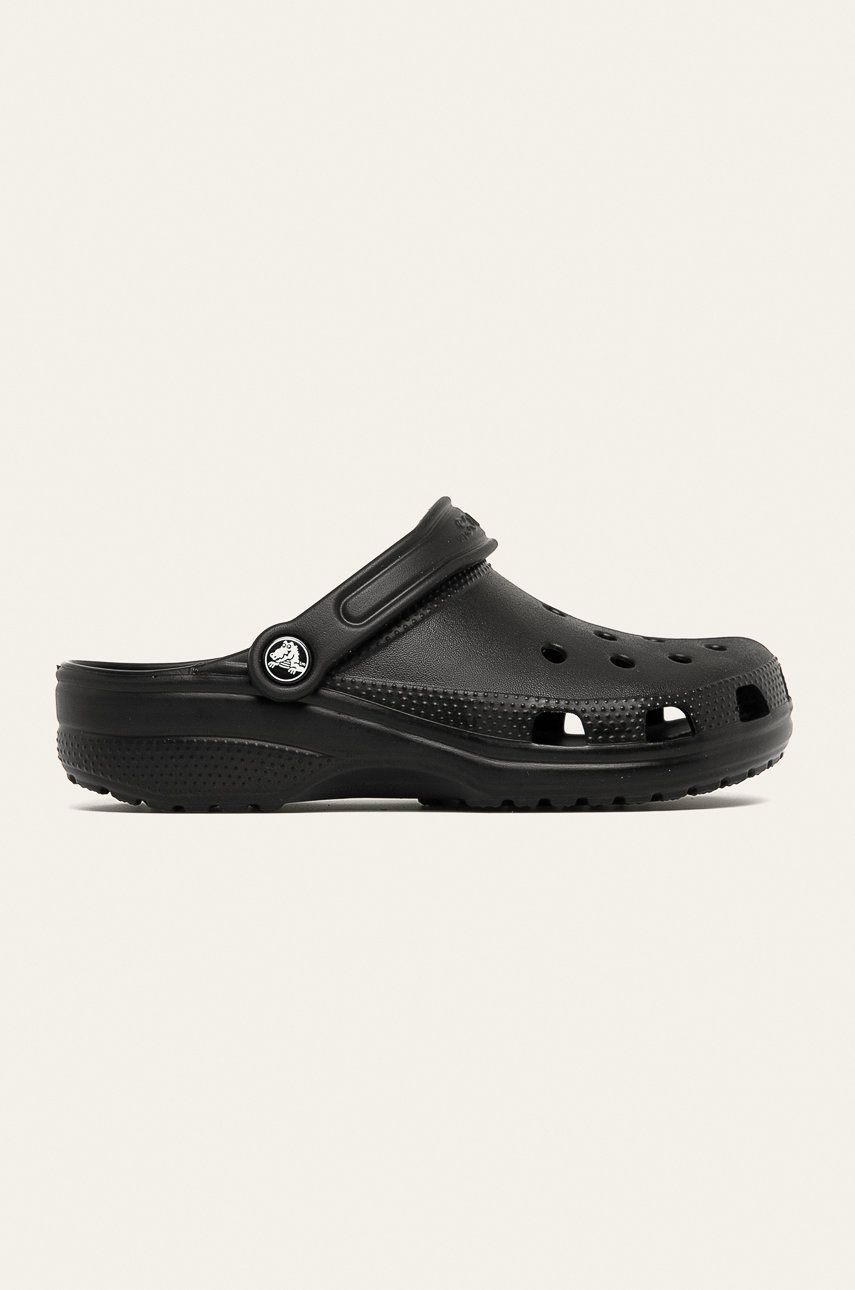 Crocs papuci Classic culoarea negru, 10001