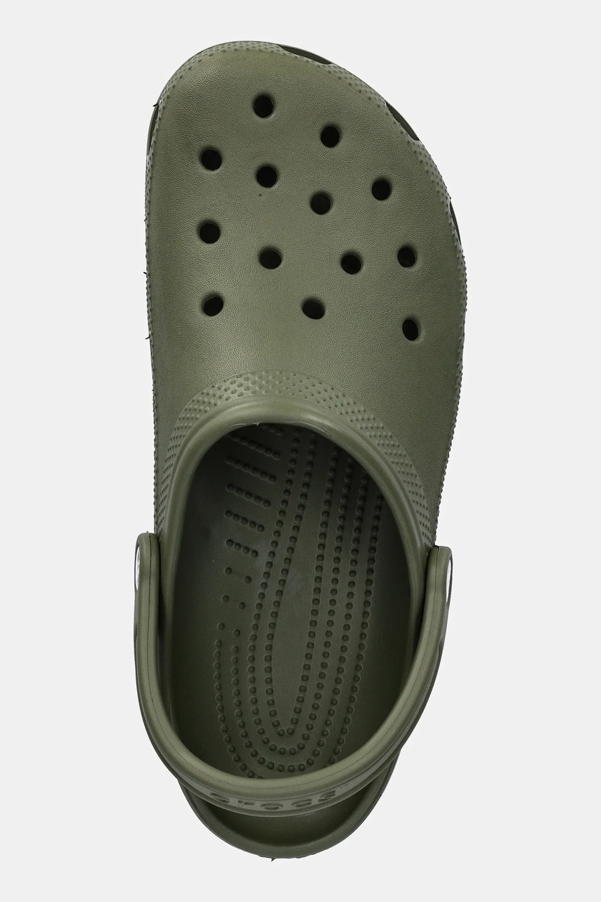 Шльопанці Crocs Classic чоловічі колір зелений 10001 