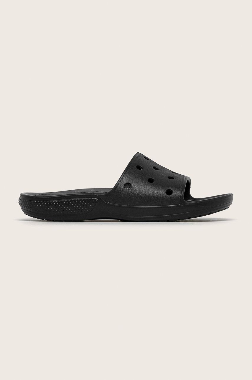 Pantofle Crocs Classic Crocs Slide pánské, černá barva, 206121 - černá - Svršek: Umělá hmota Vn