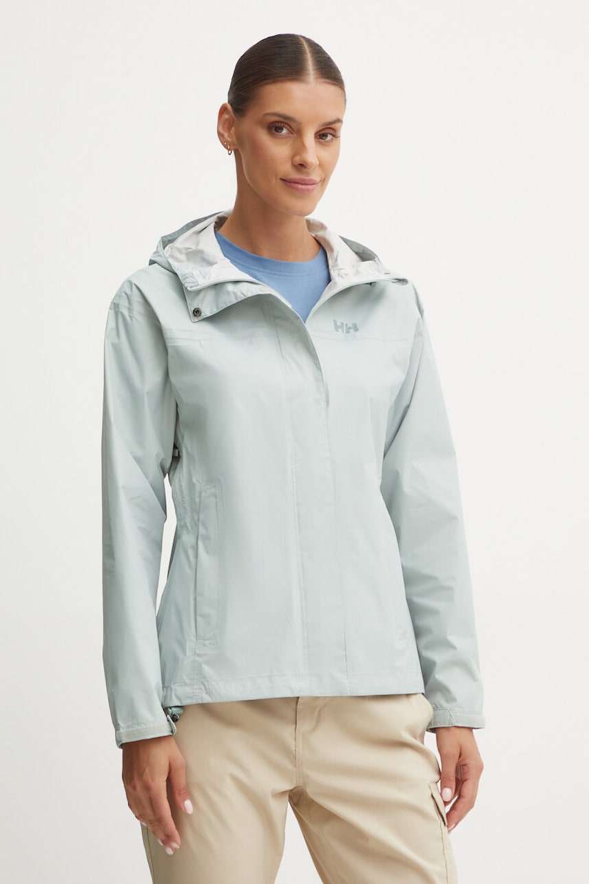 Helly Hansen jacheta de exterior LOKE culoarea verde, 62282 Helly Hansen jacheta de exterior LOKE culoarea verde, 62282