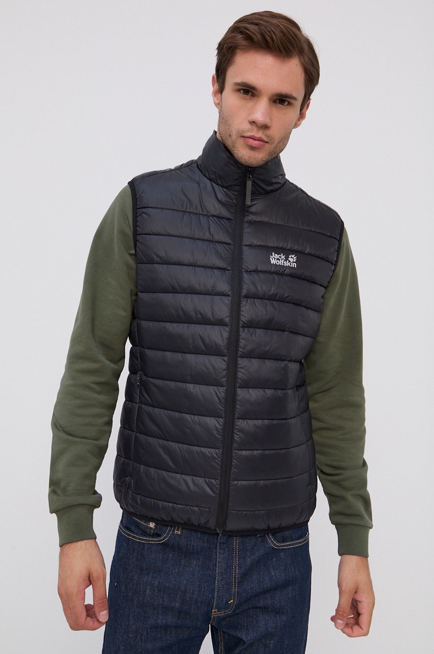 

Безрукавка Jack Wolfskin цвет чёрный переходной