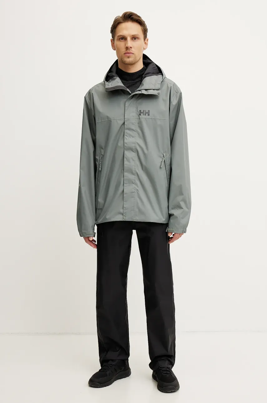 Дождевик Helly Hansen Ervik мужской цвет зелёный 64032 Дождевик Helly Hansen Ervik мужской цвет зелёный 64032