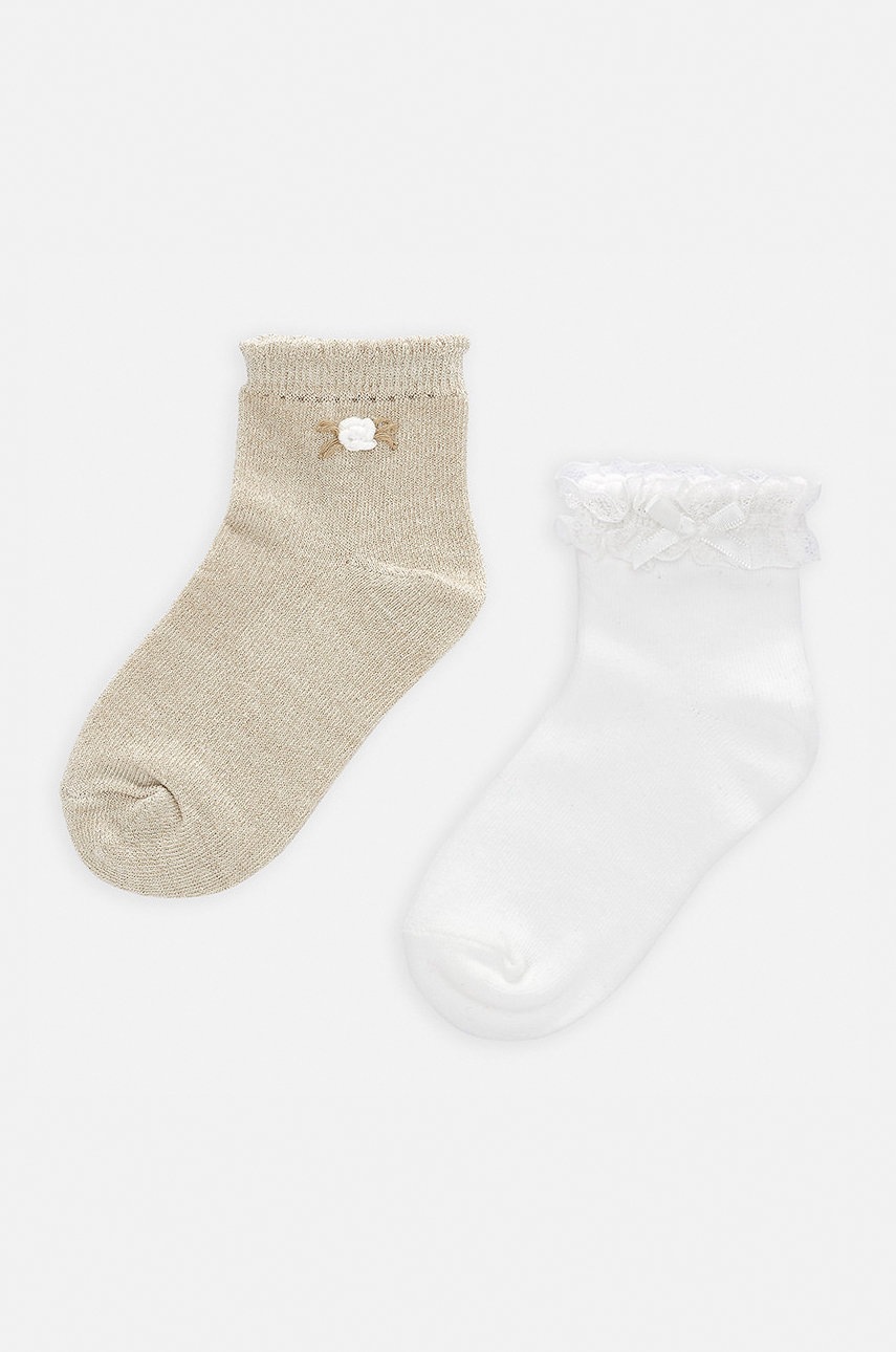 

Mayoral - Детские носки (2 пары, Бежевый